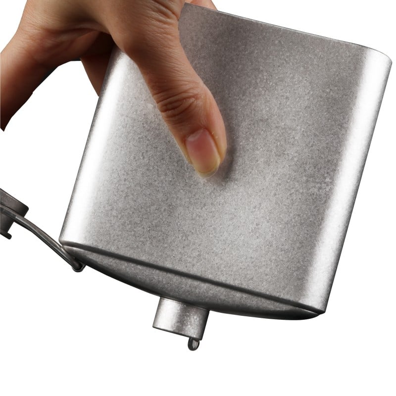 SilverAnt Titanium Hip Flask Walkonthewildside